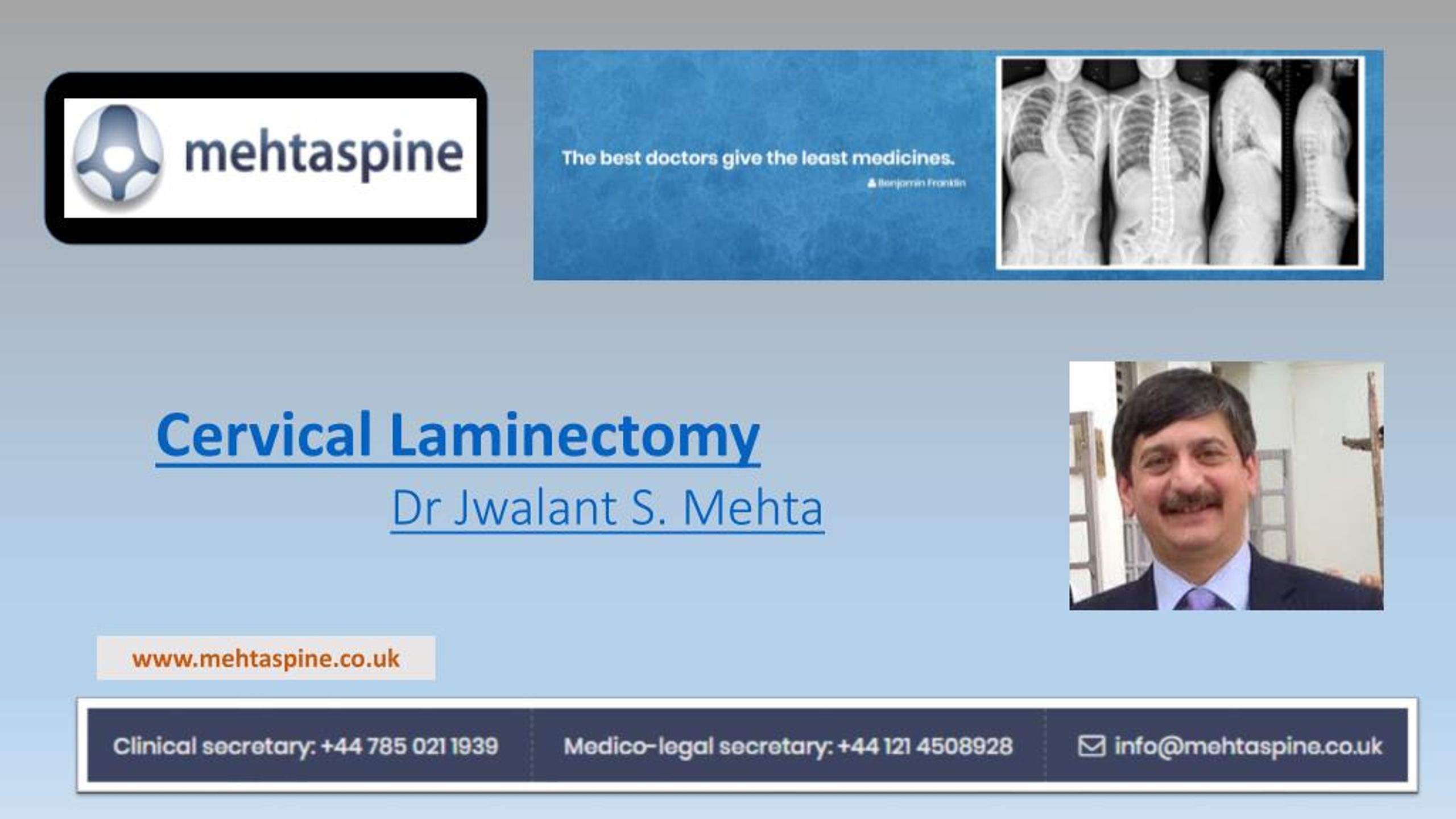 PPT - Cervical Laminectomy Treatment | Dr Mehta Spine UK PowerPoint ...