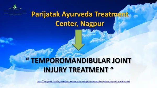 TEMPOROMANDIBULAR JOINT INJURY TREATMENT