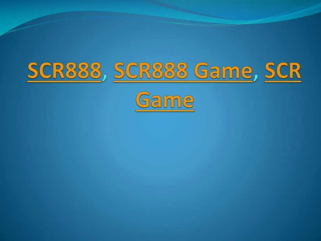scr888 scr888 game scr game