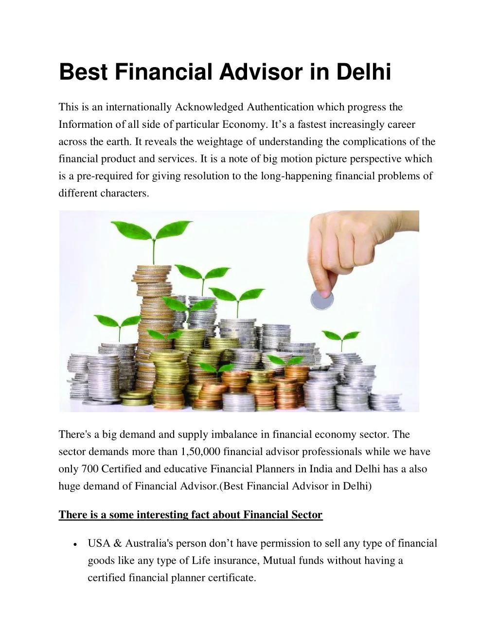best financial advisor in delhi
