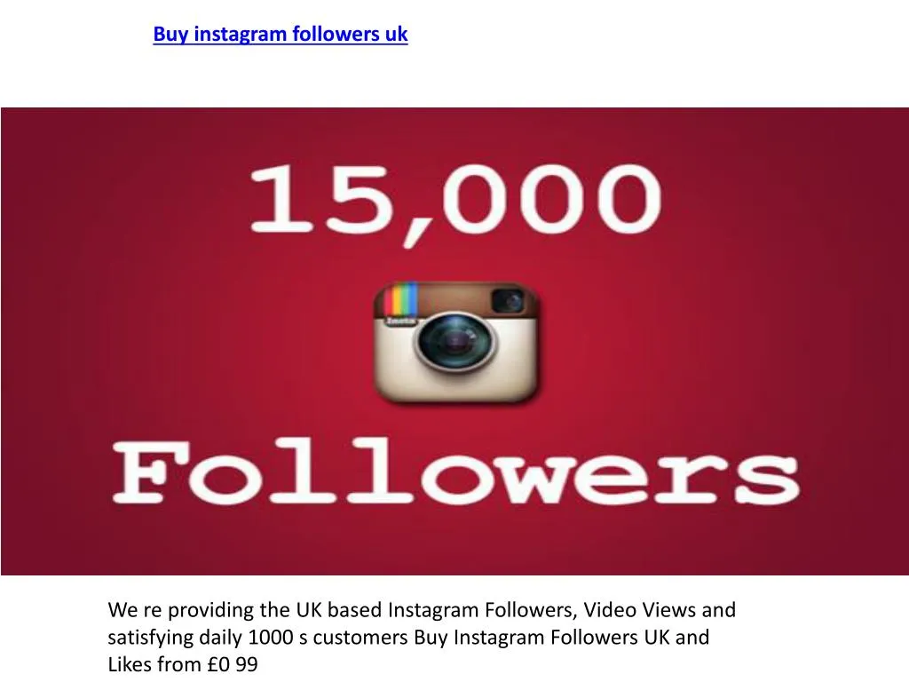 buy instagram followers uk