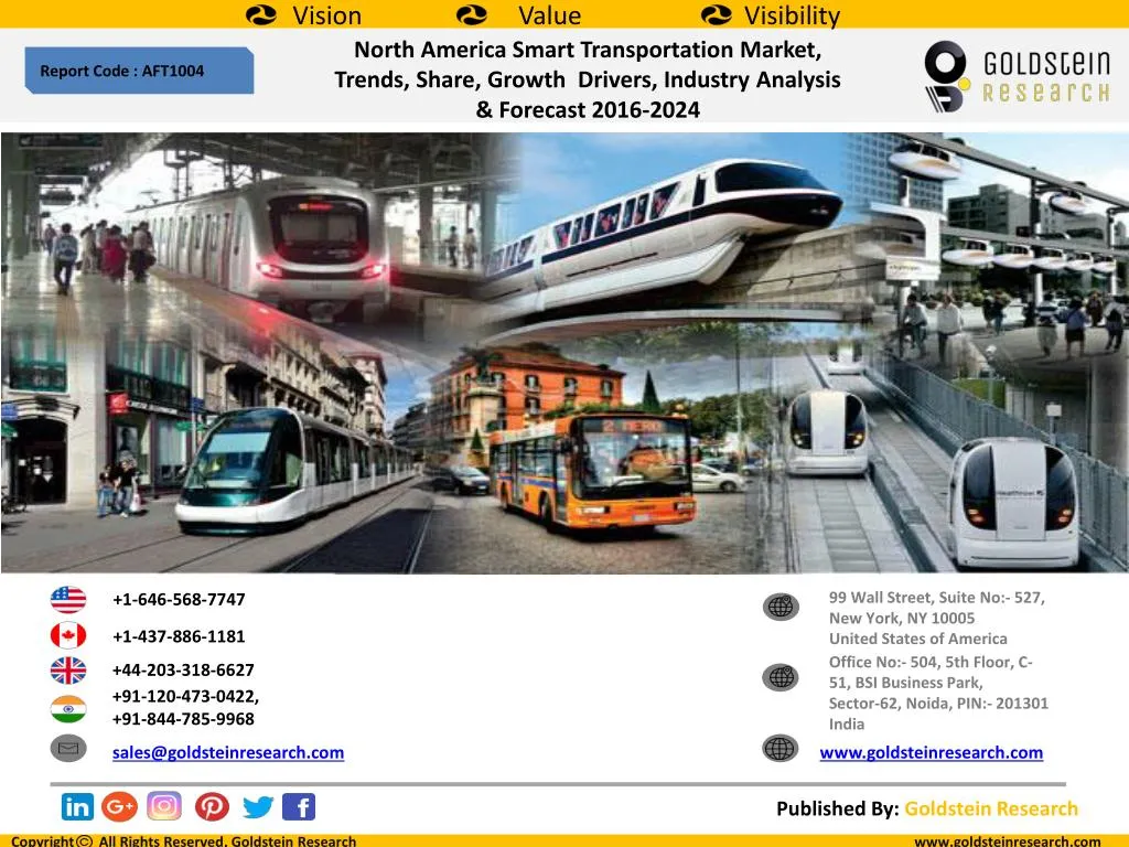 north america smart transportation market trends