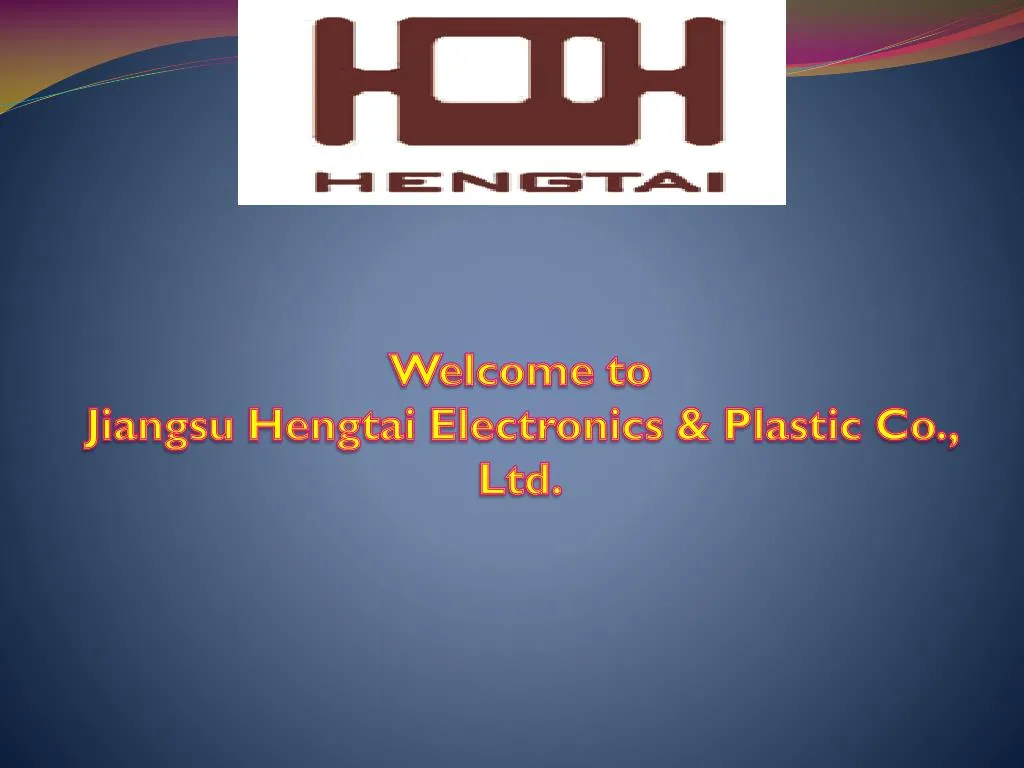welcome to jiangsu hengtai electronics plastic