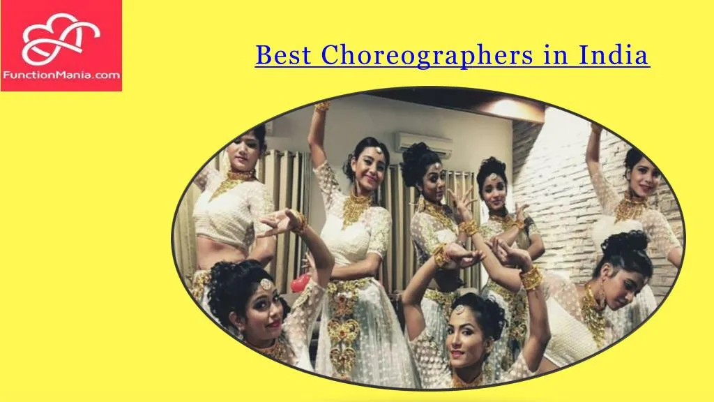best choreographers in india