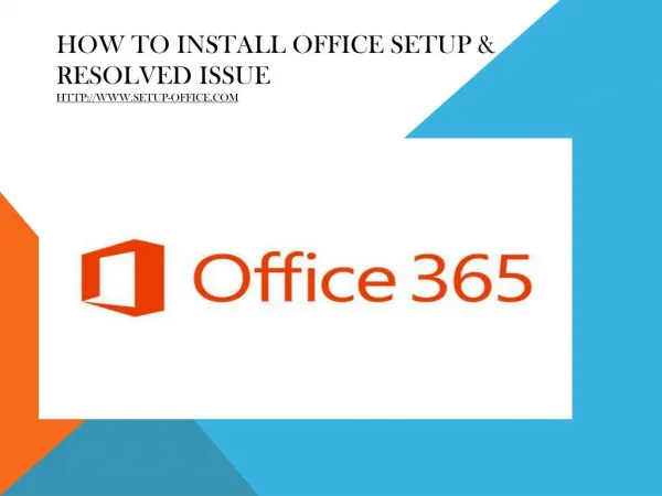 www.Office.com/Setup | Office Setup Activation With Product Key