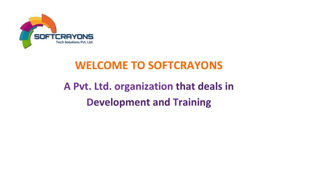 welcome to softcrayons