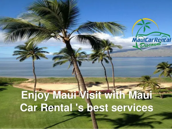 Car Rental Maui Hawaii Airport