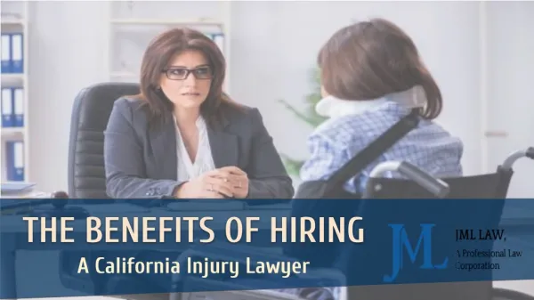 The Benefits of Hiring a California Injury Lawyer
