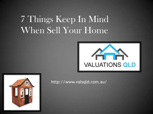7 Things Keep In Mind When Sell Your Home