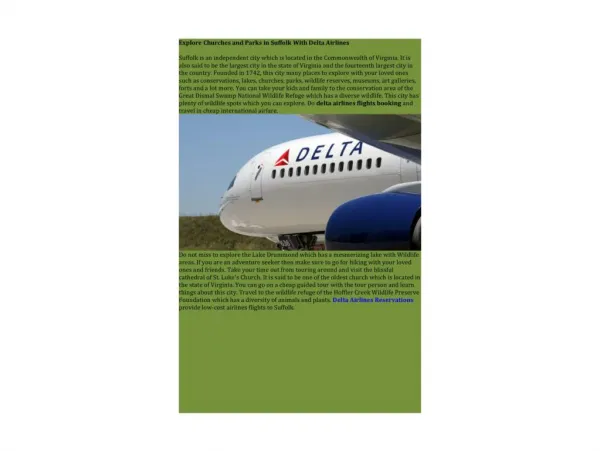 Get Offer to Book Flight in Delta Airlines