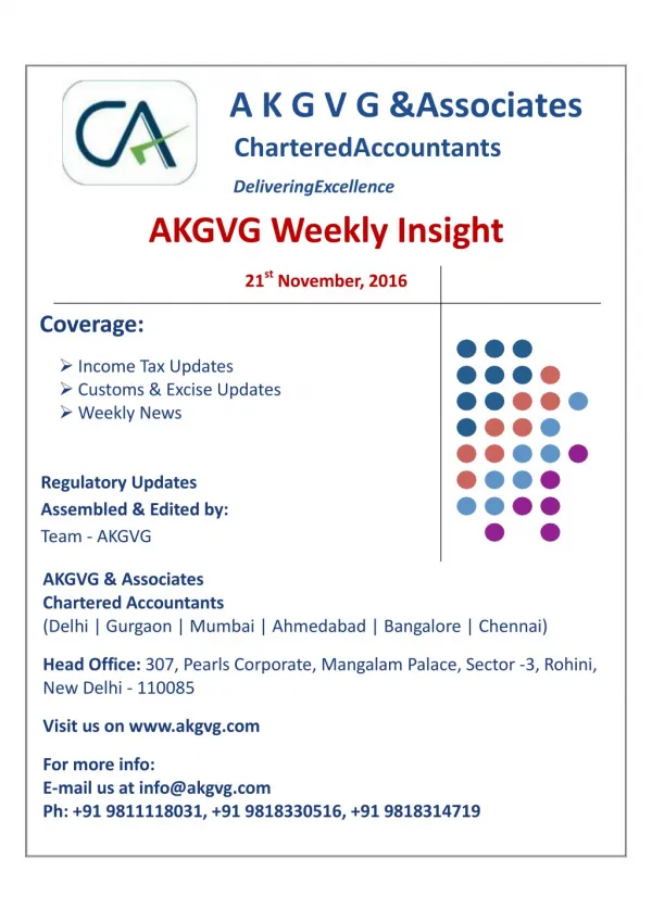 Akgvg is One of the Best CA Firm in Delhi