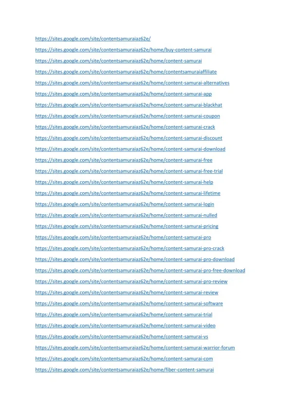 https sites google com site contentsamuraiaz62e