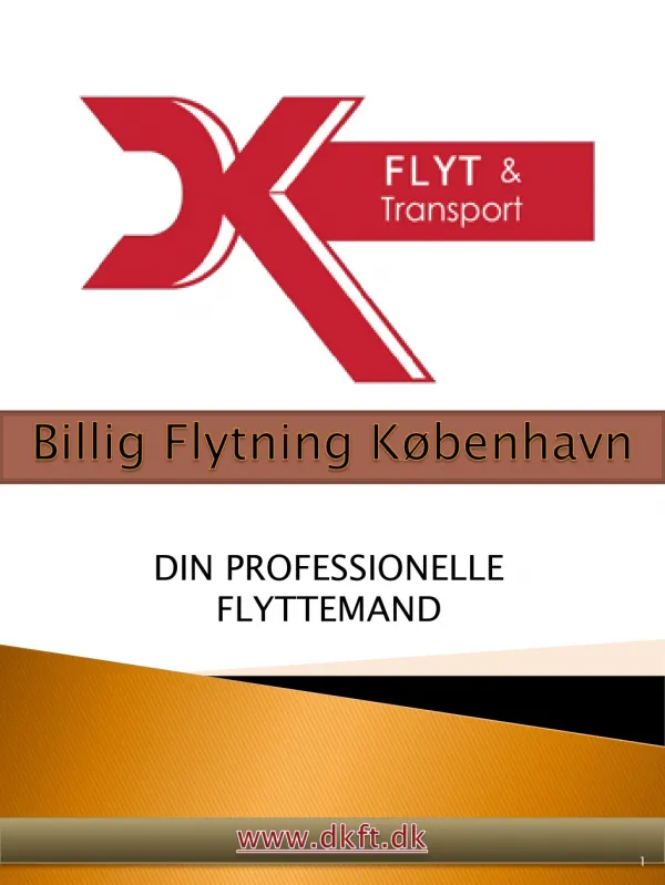 Billig Flytning KÃ¸benhavn