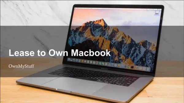 Lease To Own Macbook - Ownmystuff.com