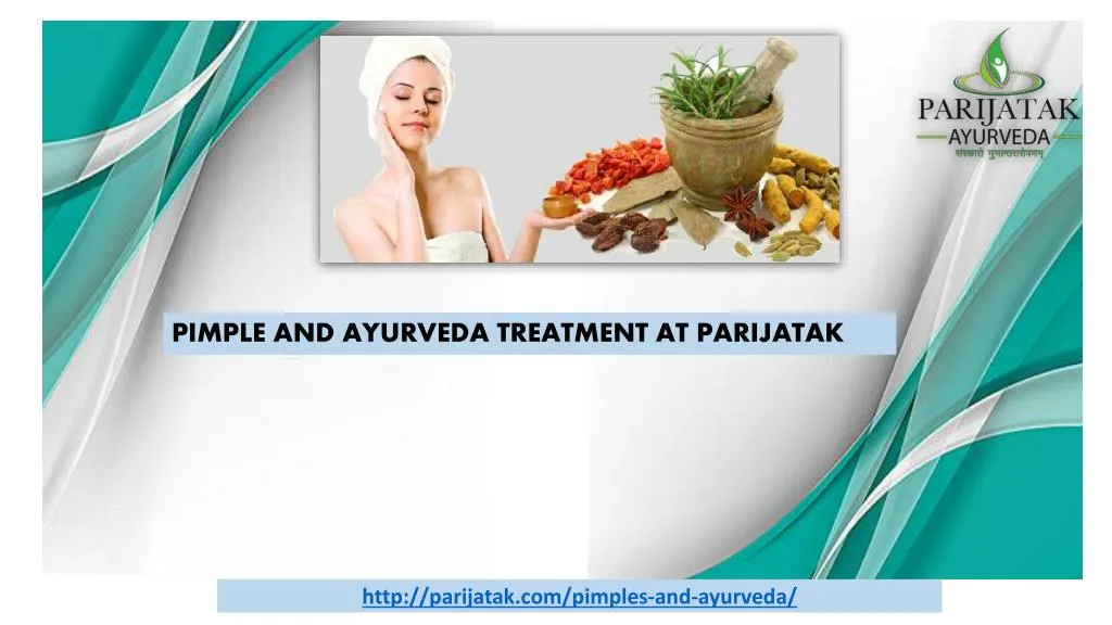 pimple and ayurveda treatment at parijatak