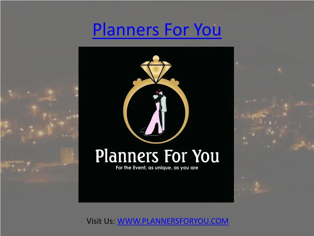 planners for you