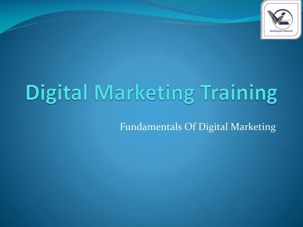 digital marketing training