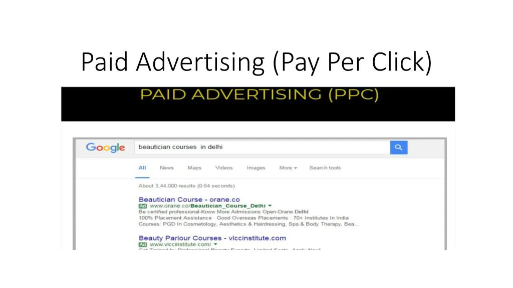 paid advertising pay per click