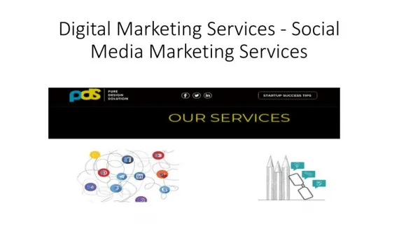 Digital Marketing Services - Social Media Marketing Services| Pure Design Solution