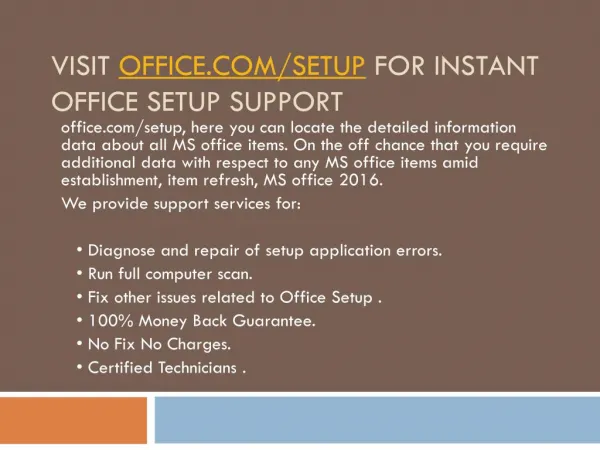 Office.com/Setup-Installand Activate Office