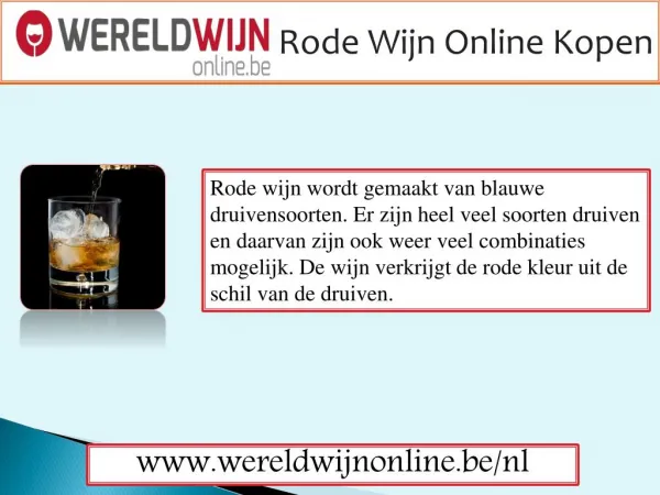 Rode Wijn Online Kopen