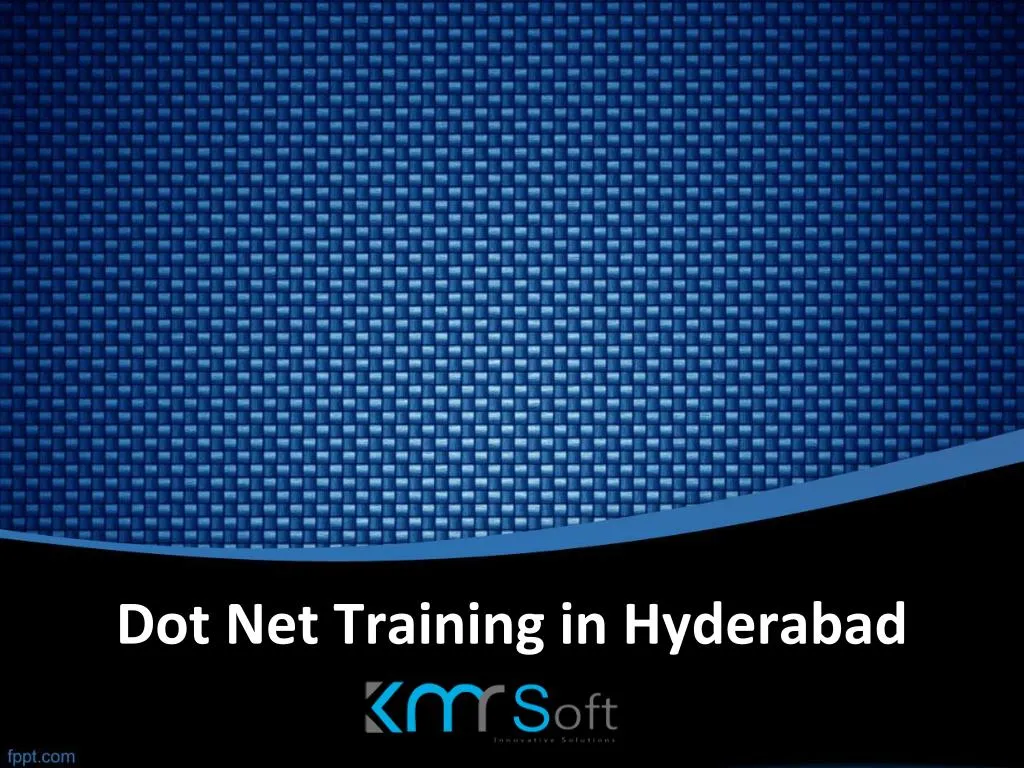 dot net training in hyderabad