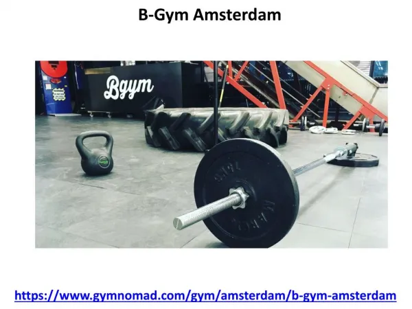 B-Gym Amsterdam