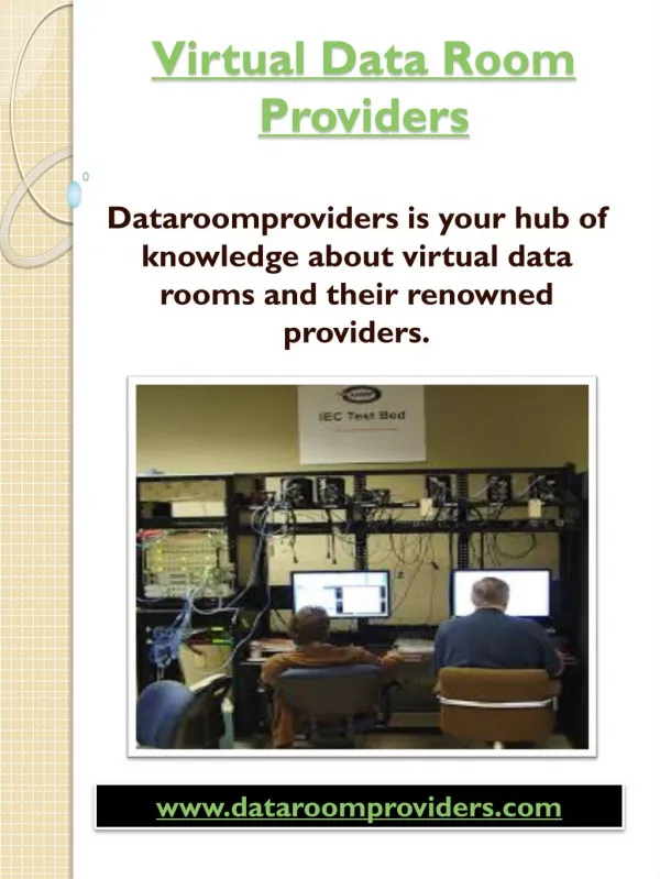 virtual data room providers | http://www.dataroomproviders.com/