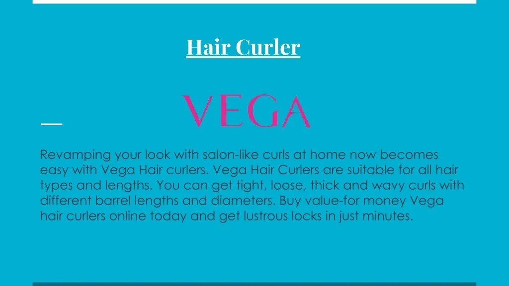hair curler