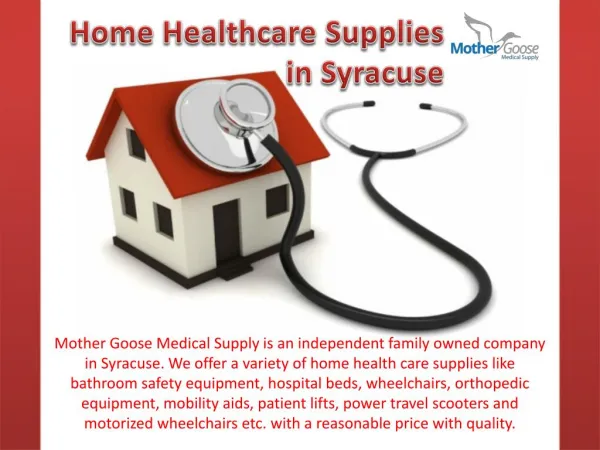 Best Home Healthcare Supplies in Syracuse