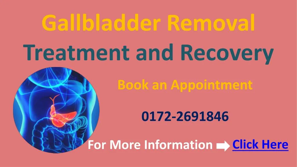gallbladder removal treatment and recovery