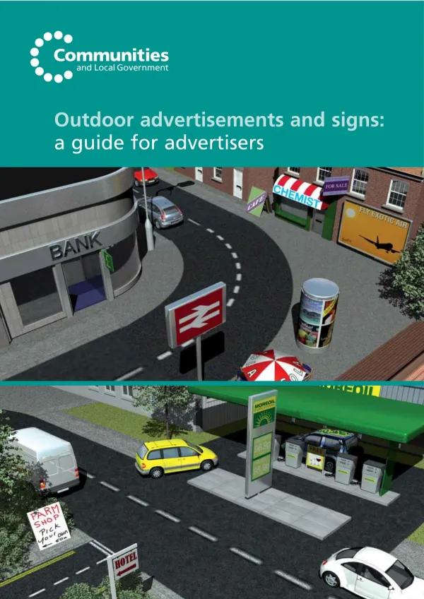 Outdoor Advertisements and Signs: A Guide for Advertisers