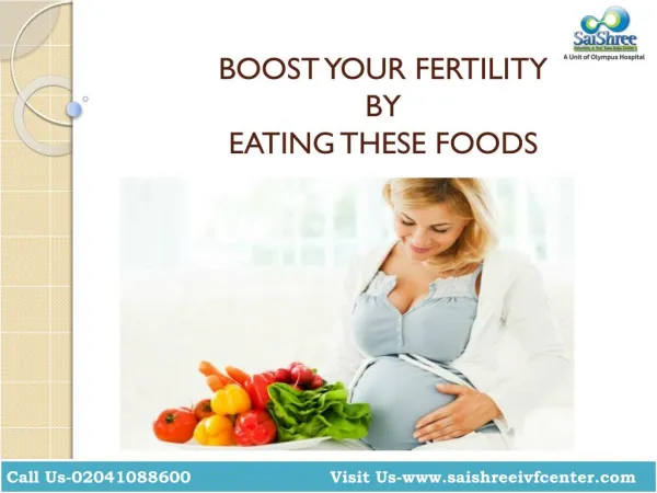 Boost your chances of fertility by eating these foods