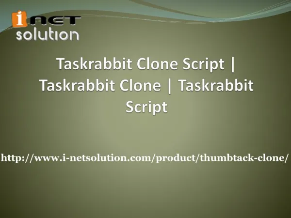 Taskrabbit Clone Script | Taskrabbit Clone