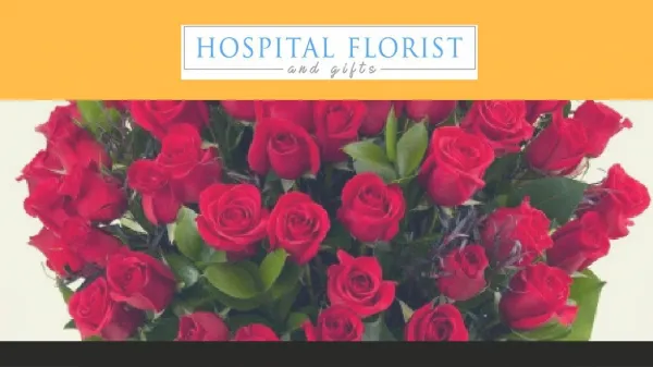 Flowers for Hospital Patients