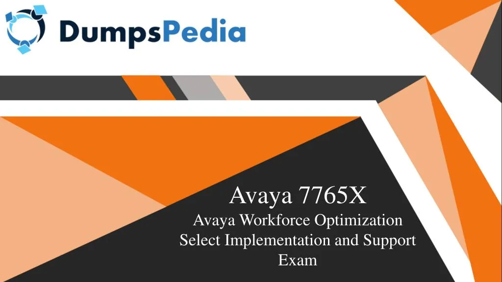avaya 7765x avaya workforce optimization select