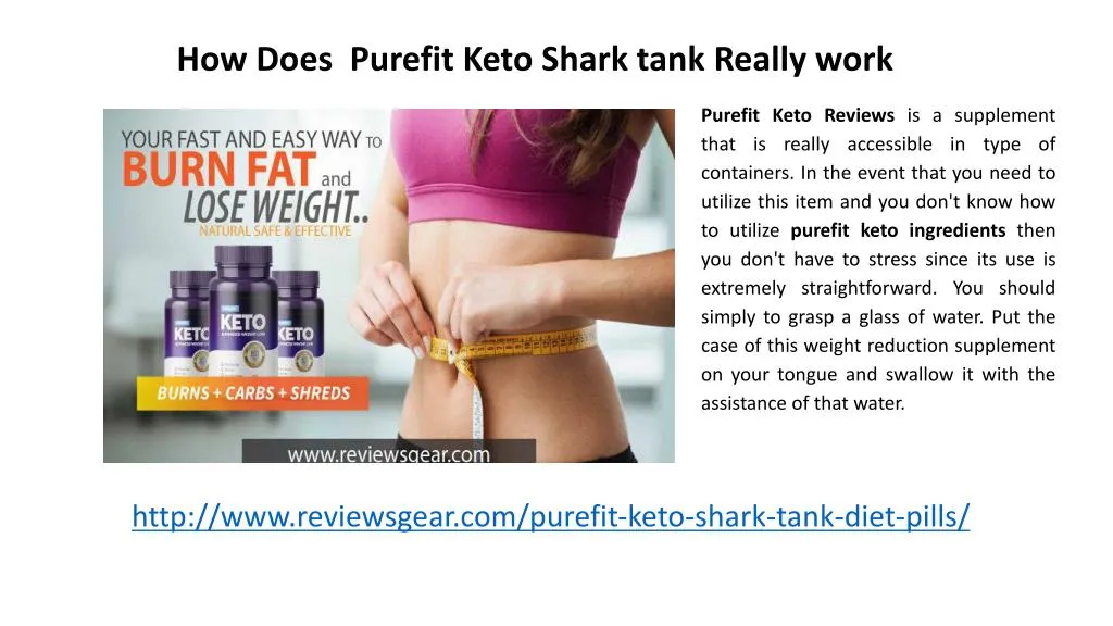 how does purefit keto shark tank really work