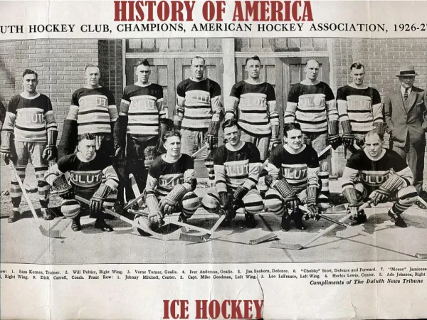 HIstory of America Ice Hockey- Emil Zippo