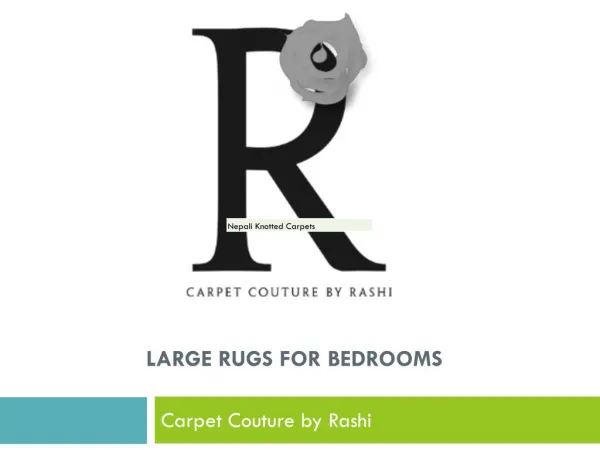 Large rug and carpet
