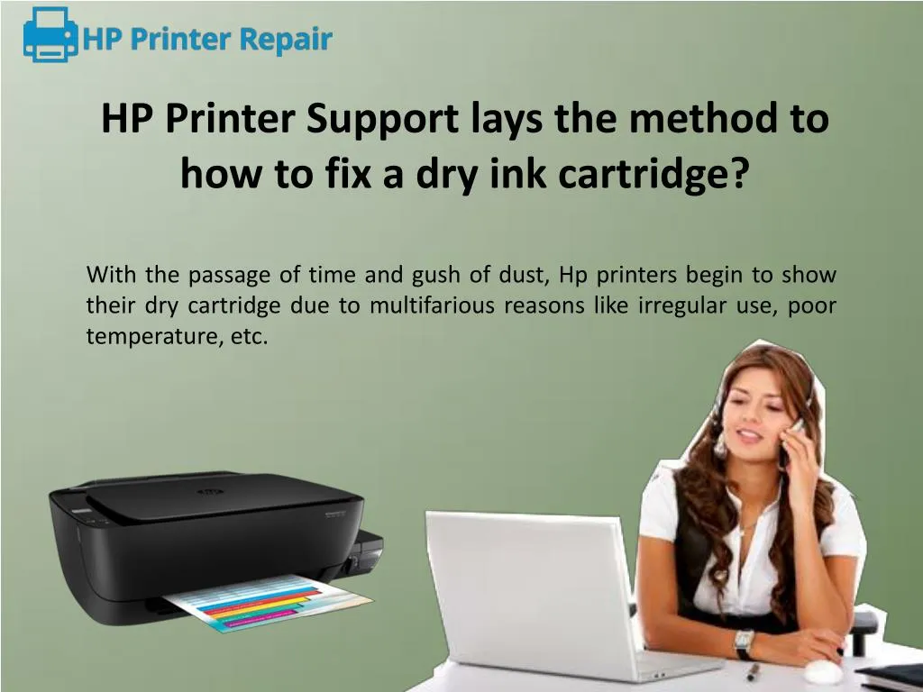 hp printer support lays the method
