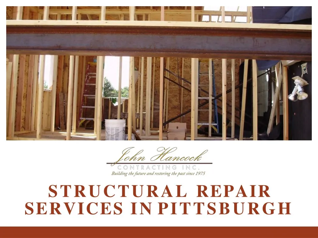 structural repair services in pittsburgh