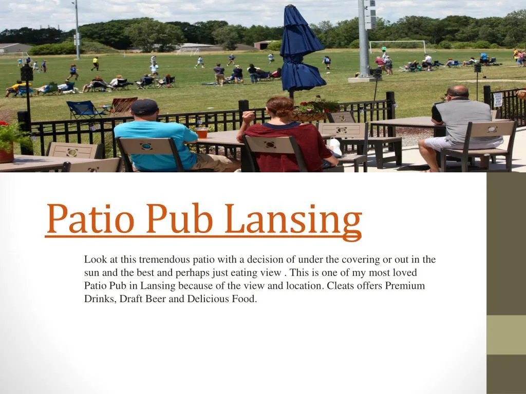 patio pub lansing