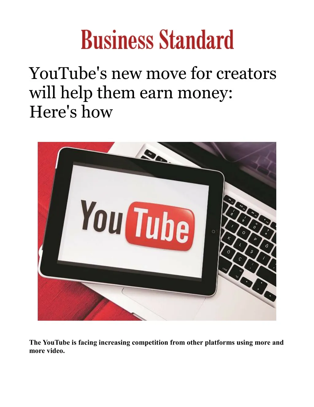 youtube s new move for creators will help them