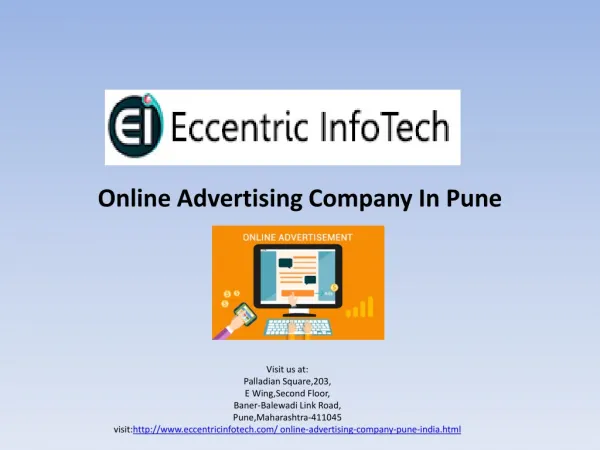 Online Advertising, PPC Company in Pune, India - Eccentric Infotech