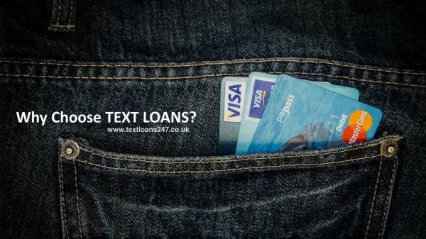 Instant Text Loans Bad Credit ✓ | textloans247.co.uk