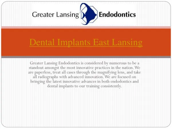 Dental Implants East Lansing