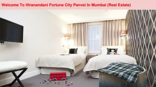Hiranandani Fortune City Luxury One Apartments Panvel Navi Mumbai
