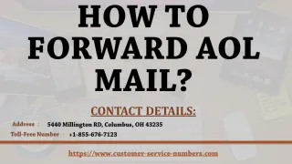 How to Forward AOL Mail? - slide 1