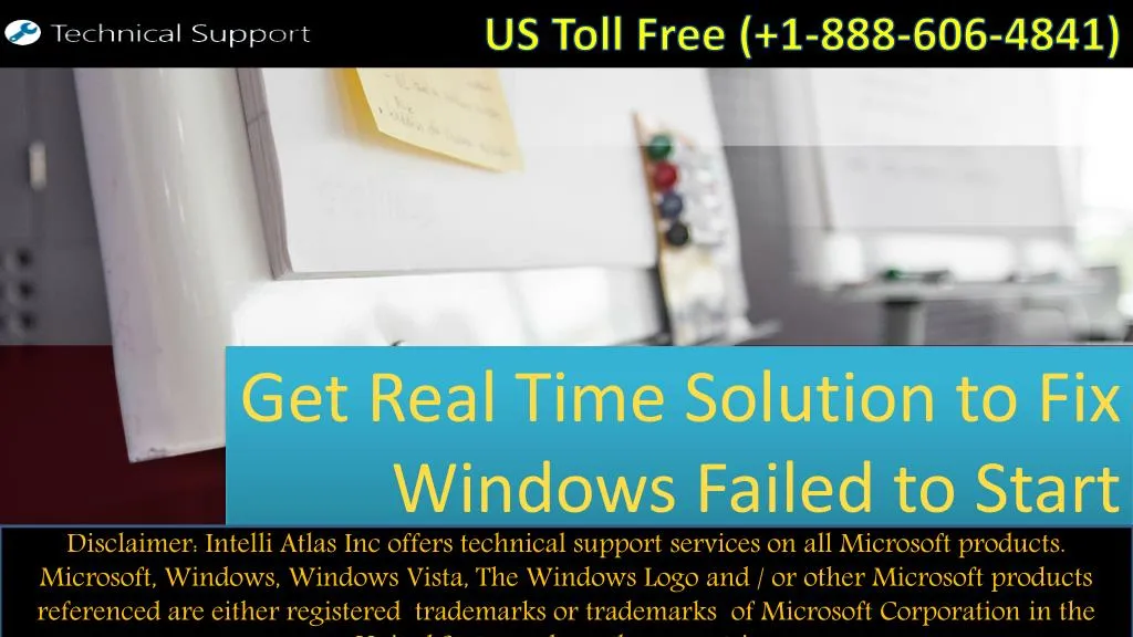 get real time solution to fix windows failed to start
