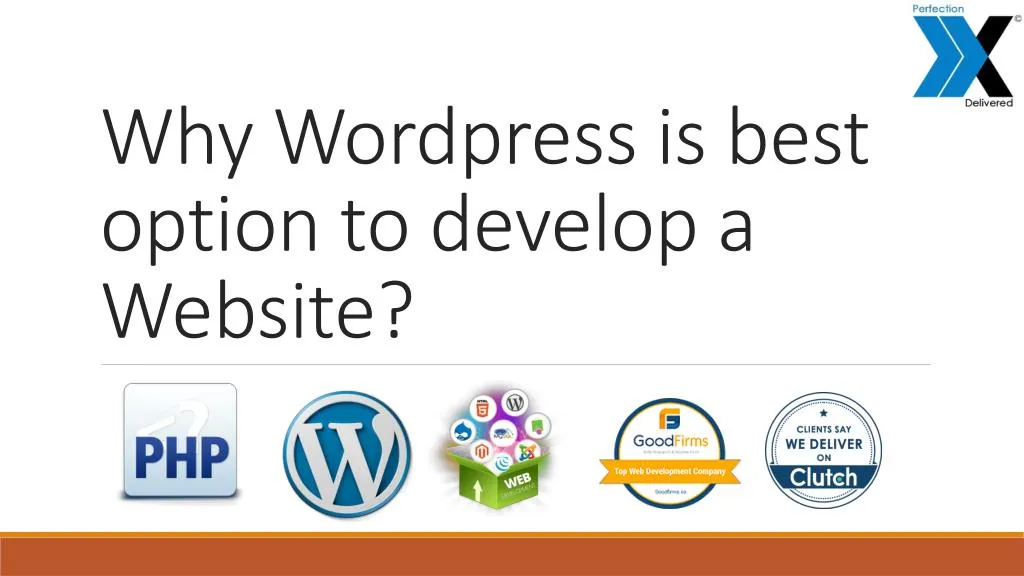 why wordpress is best option to develop a website
